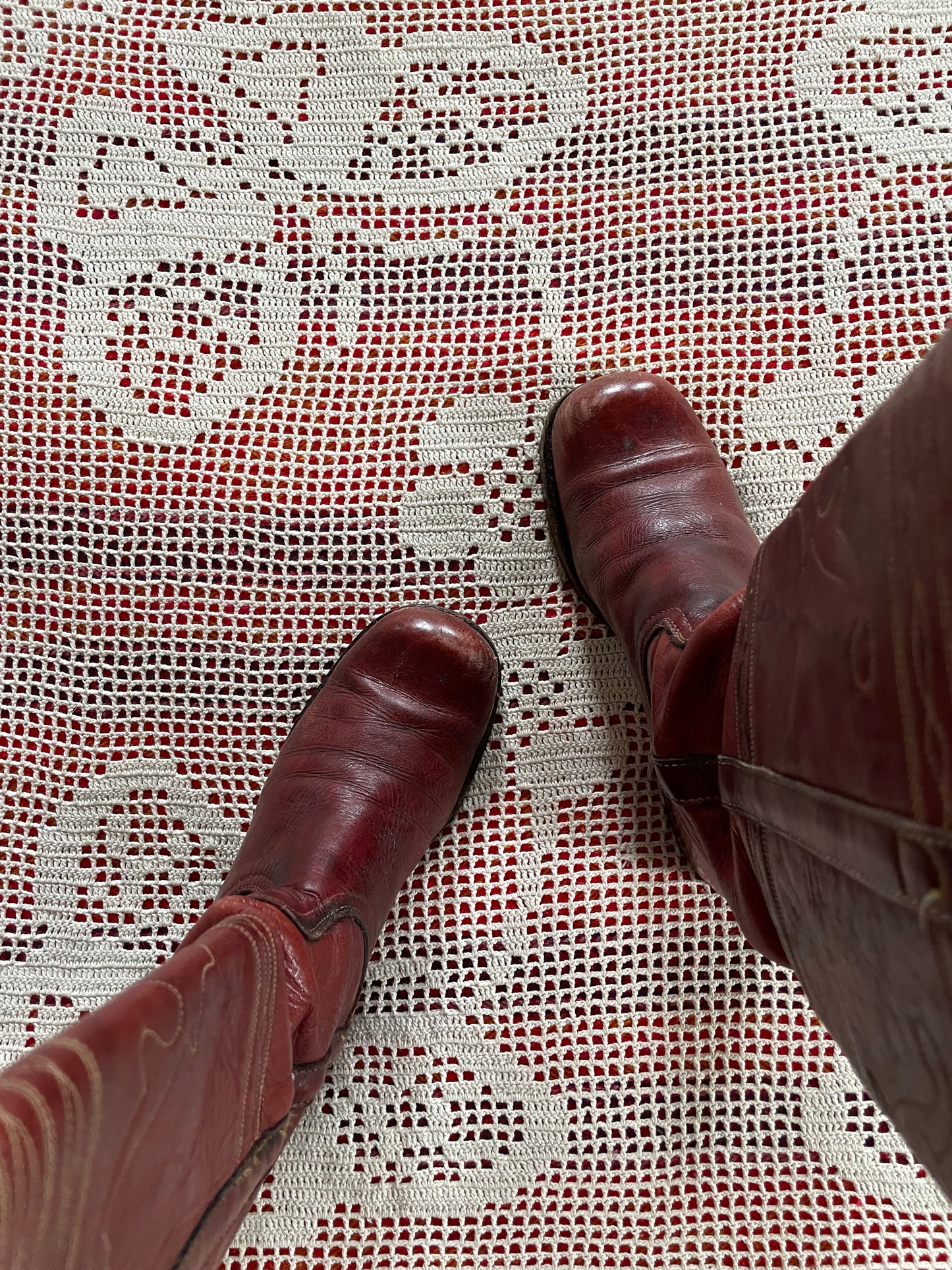 Rare Vintage Black Label Frye Campus Boots