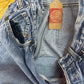 90s Stonewash 5-Button Fly 501 Levi's (25-27"W)