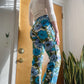 Vintage 60s Sanforized Painted Flower Jeans (25- 26”W)