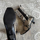 Vintage 90s/y2k Snakeskin Ankle Boots (W9.5)