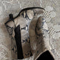 Vintage 90s/y2k Snakeskin Ankle Boots (W9.5)