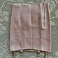 50s Blush Pink Stretchy Girdle Skirt (XS/S)