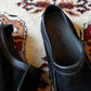 Vintage 90s Clarks Black Suede Wallabee Slip Ons (9/9.5)