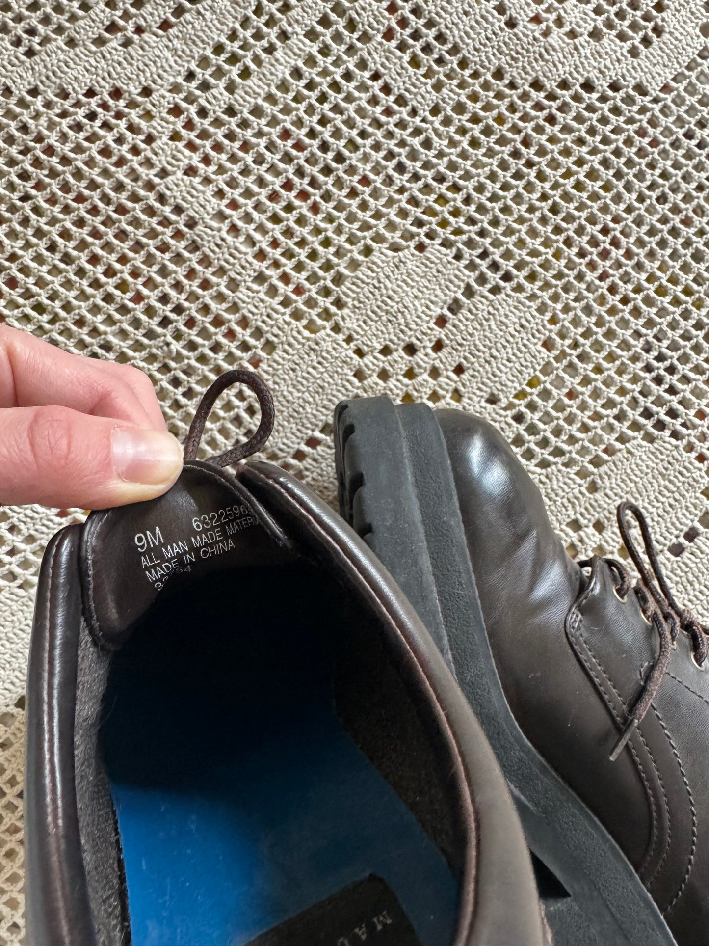 Vintage 90’s Chunky Platform Laceup Oxfords (W9)
