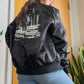 80s Buck Painting Nylon Bomber (unisex M-L)