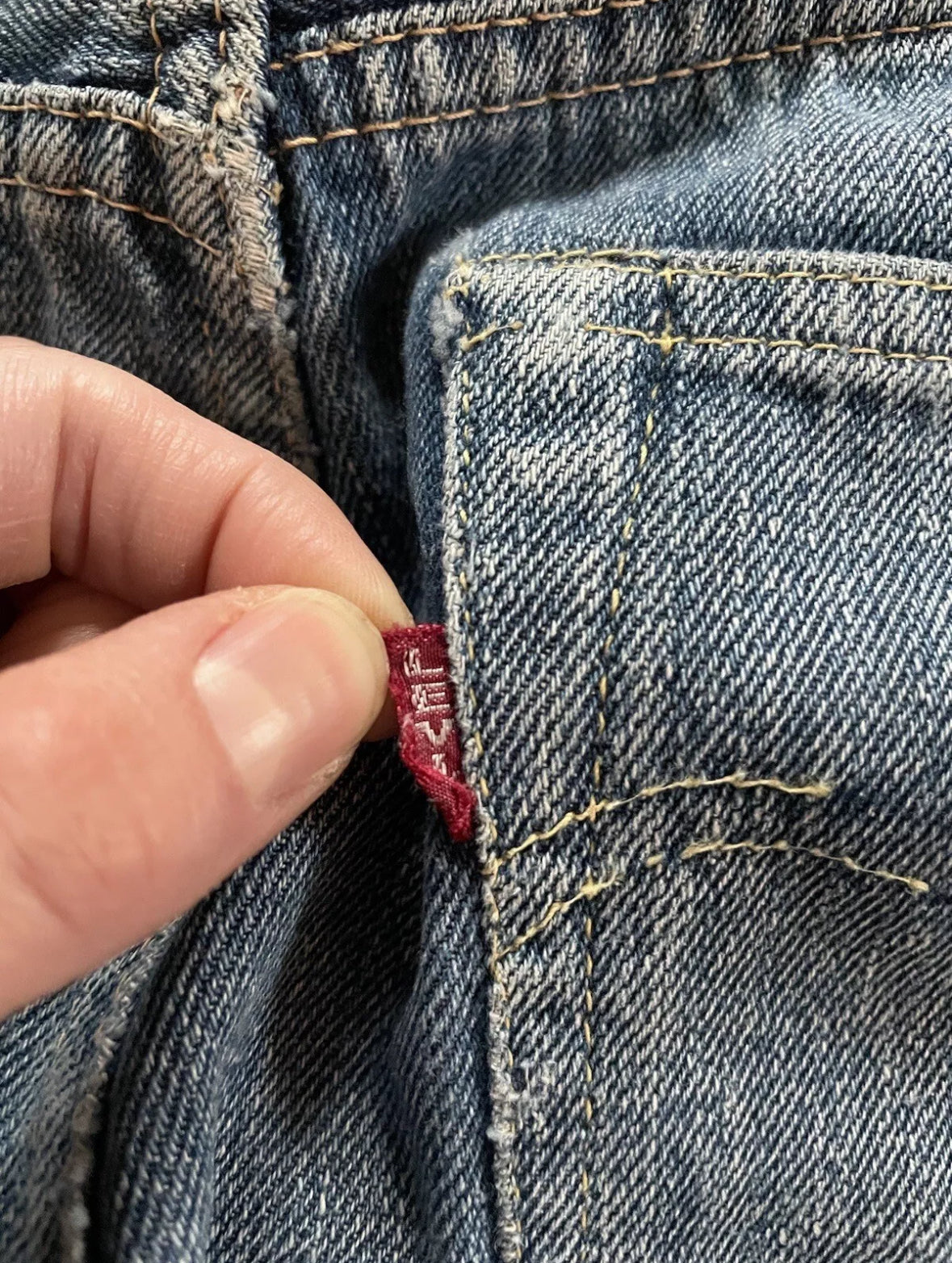 Vintage 40s/Early 50’s 701 Levi’s w/ Hidden Rivets (26/27")