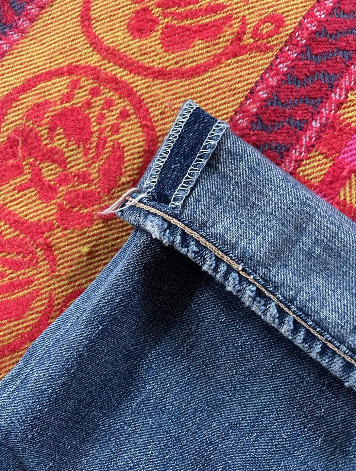 Vintage 40s/Early 50’s 701 Levi’s w/ Hidden Rivets (26/27")