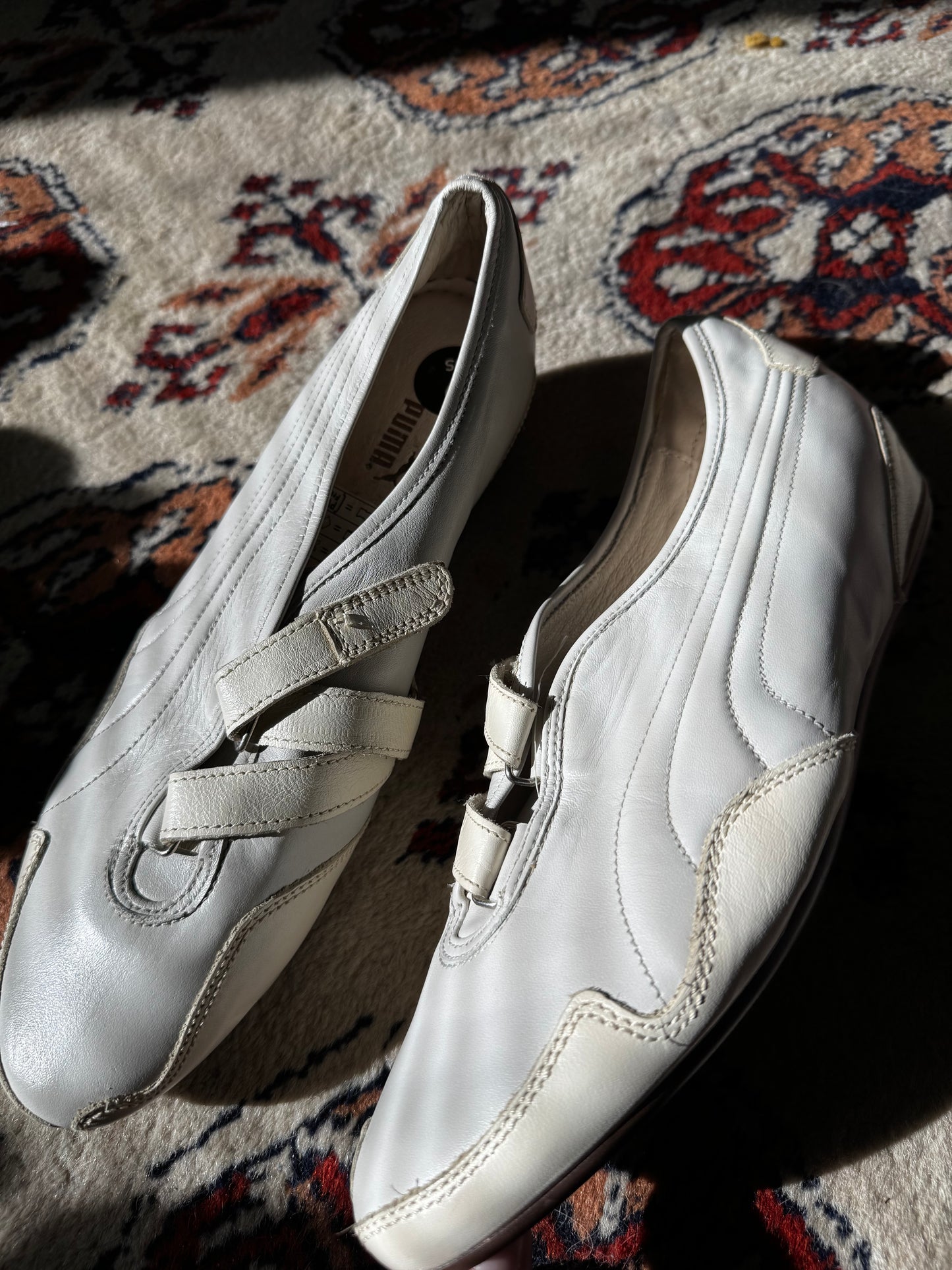 Vintage y2k Black Label Puma Strappy Flats