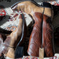 Vintage Two Toned Leather Embroidered Cowboy Boots (W9/M7.5)