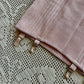 50s Blush Pink Stretchy Girdle Skirt (XS/S)