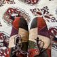 Vintage 60s suede patchwork heeled laceups (9)