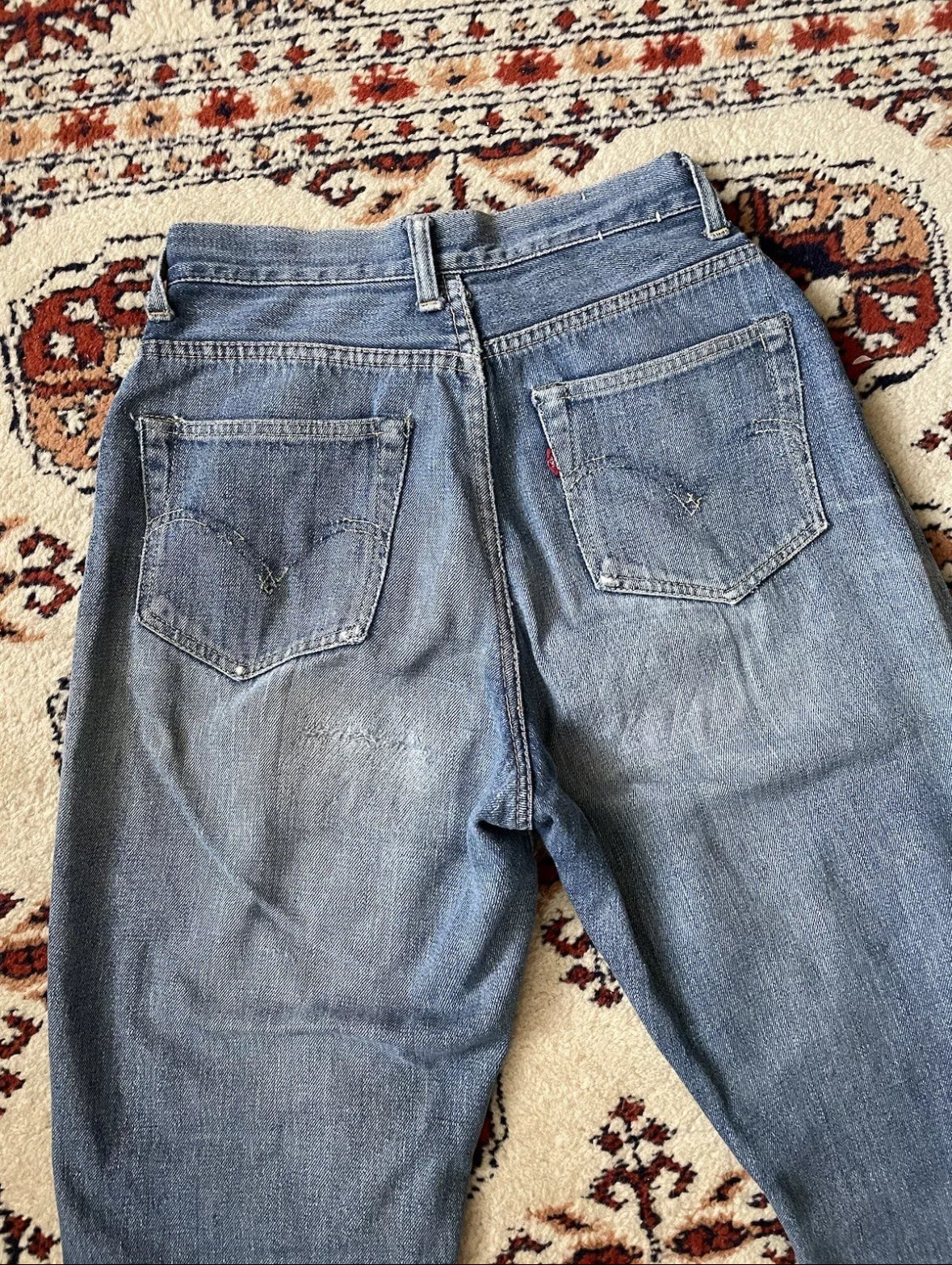 Vintage 40s/Early 50’s 701 Levi’s w/ Hidden Rivets (26/27")