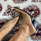 90's Embroidered Mid Calf Heeled Boots (W9.5)