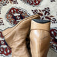 Vintage Soft Leather Square Toe Ankle Boots (10)