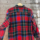 Vintage 90s Chunky Plaid Flannel Button Down (M)