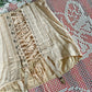 Early 50s Apricot Brocade Girdle (S)