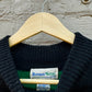 80s Color Block Harlequin Knit Micro Mini Sweater/Dress (M)