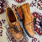 Late 60- Early 70s Saddle Wedge Shoe w/ Moc Toe (8.5)