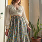 70s Mr. Hank Lace Cut Out Maxi Skirt (XS-M)