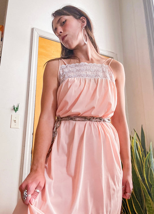 Late 70s Sears Maxi Nightie (S-M)