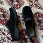 Vintage 90s Clarks Black Suede Wallabee Slip Ons (9/9.5)