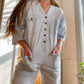 Vintage 80s Railroad Striped Coveralls (S-M)